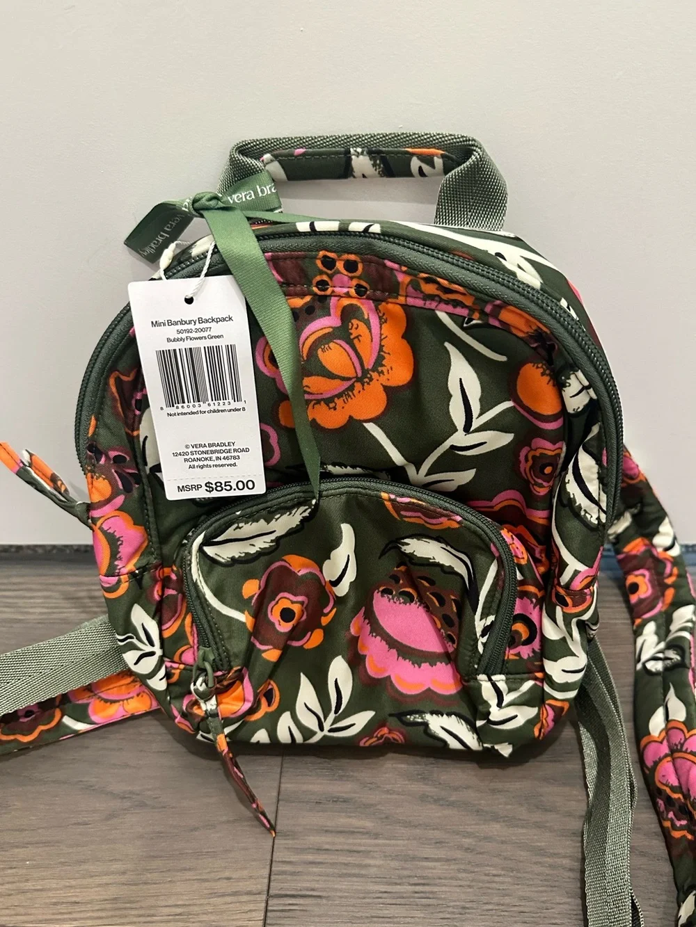 Vera Bradley Mini Banbury Backpack NWT